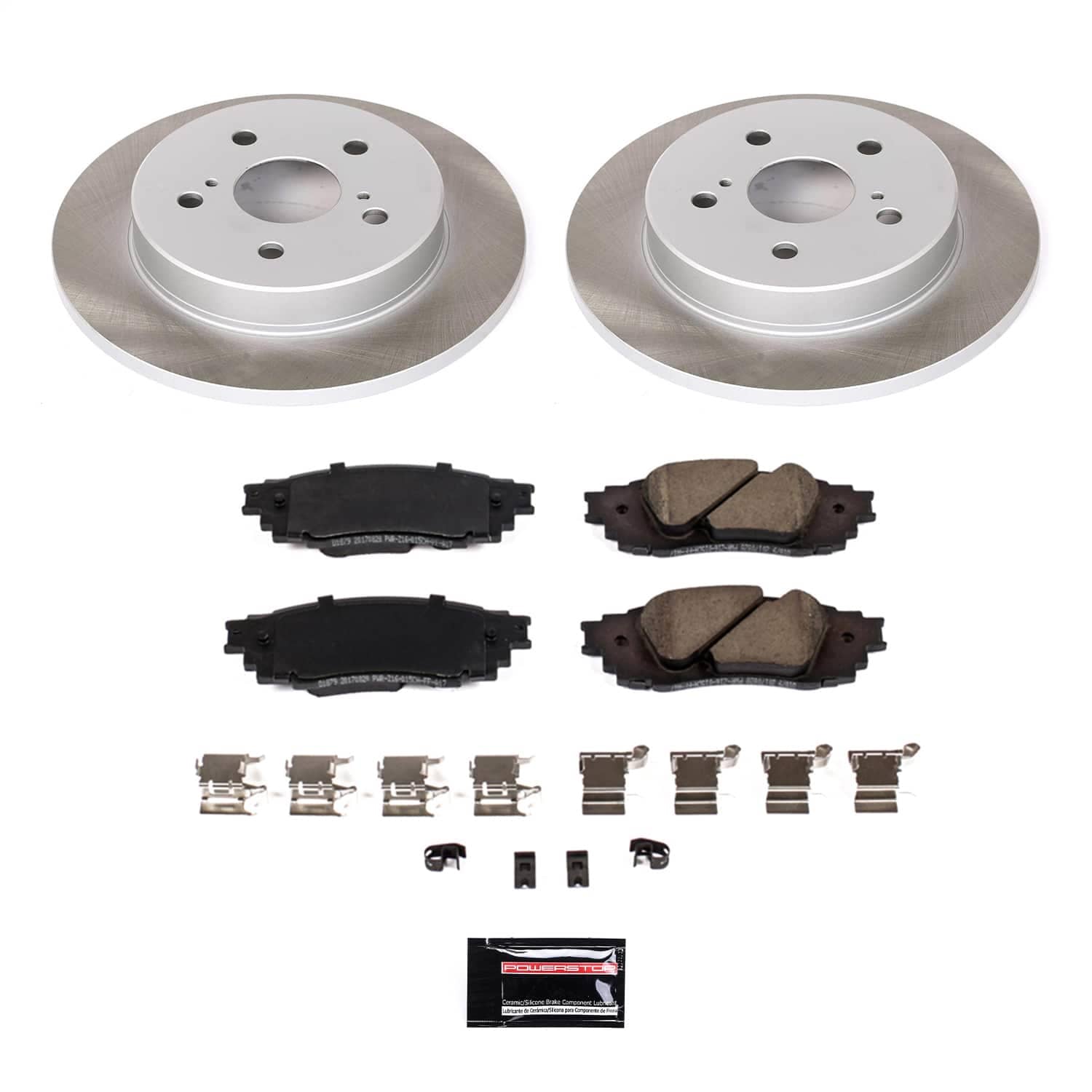 Power Stop - SC8333 - Rear - Disc Brake Pad and Rotor Kit