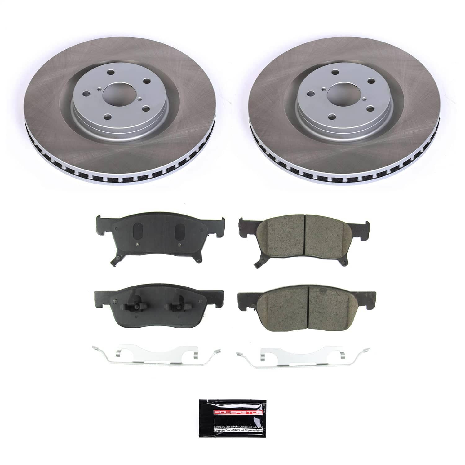 Power Stop - SC8479 - Front - Disc Brake Pad and Rotor Kit