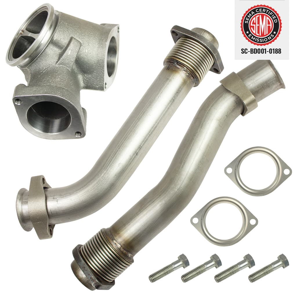 BD Diesel - 1043900 - Turbocharger Up Pipe image 2
