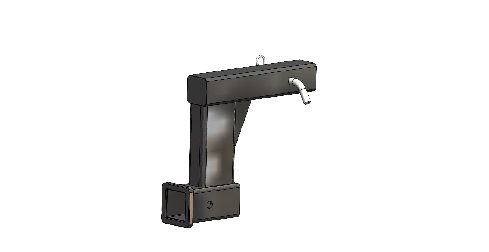 Blue Ox - BX88375 - Trailer Hitch Receiver Extension image 1