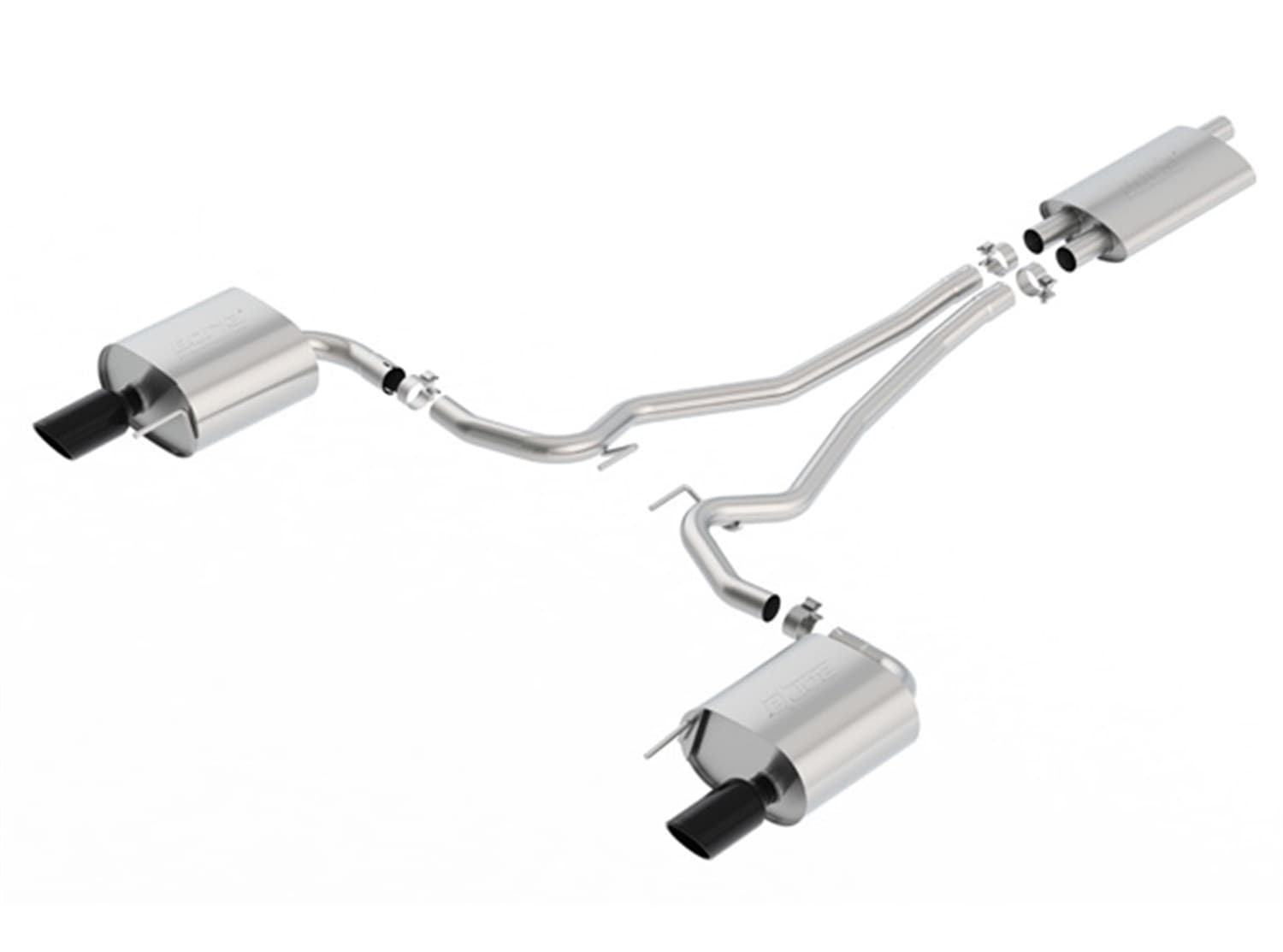 Borla - 1014039BC - Exhaust System Kit image 1