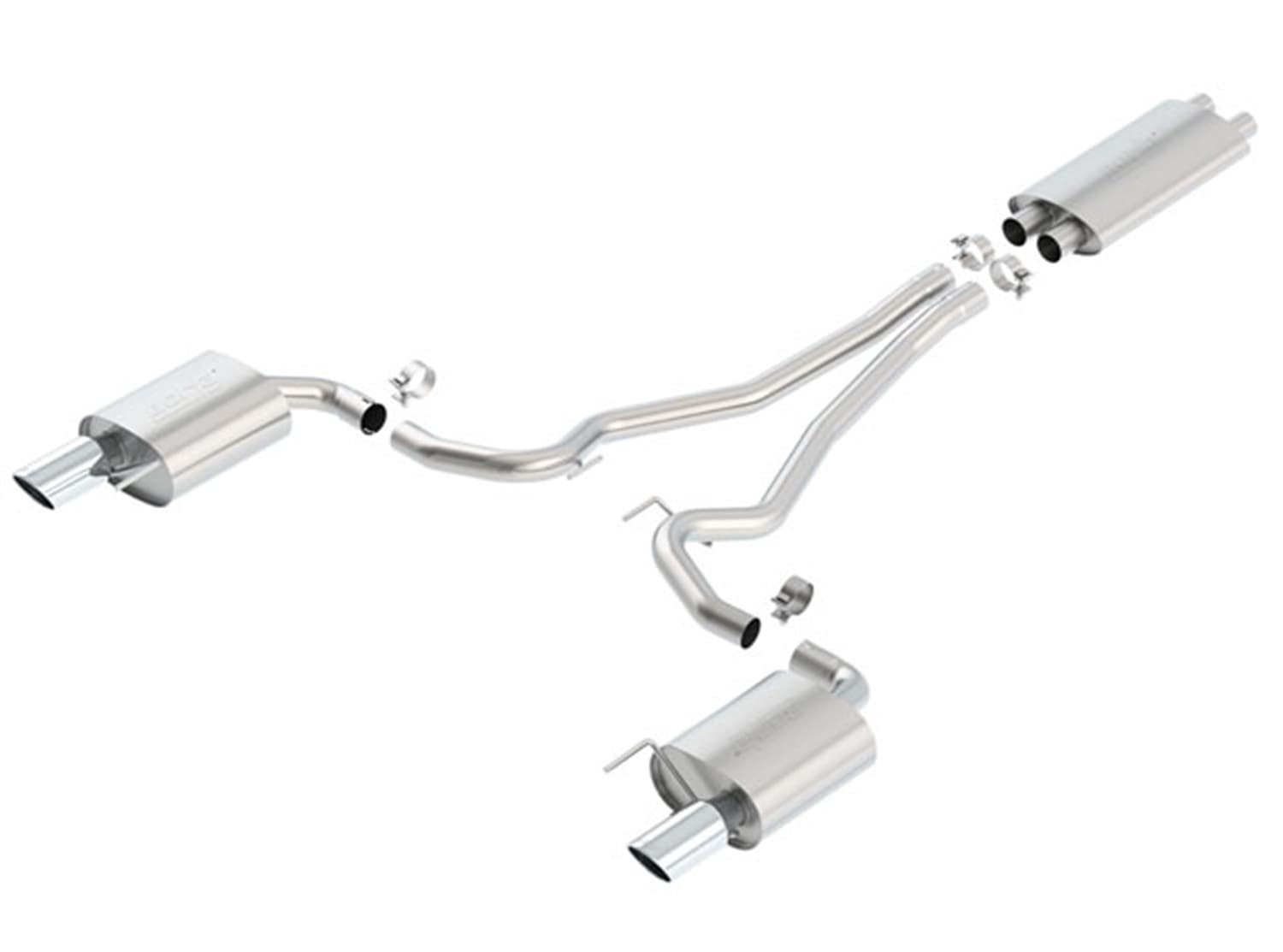 Borla - 1014040 - Exhaust System Kit image 1