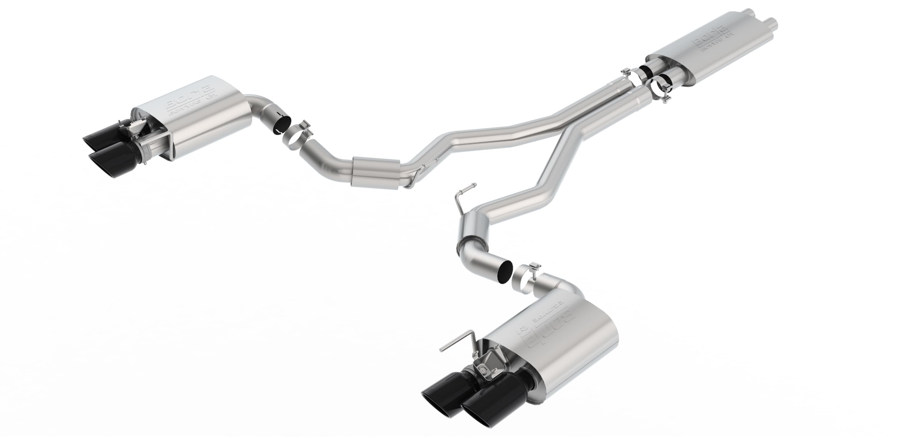 Borla - 1014046BC - Exhaust System Kit image 1