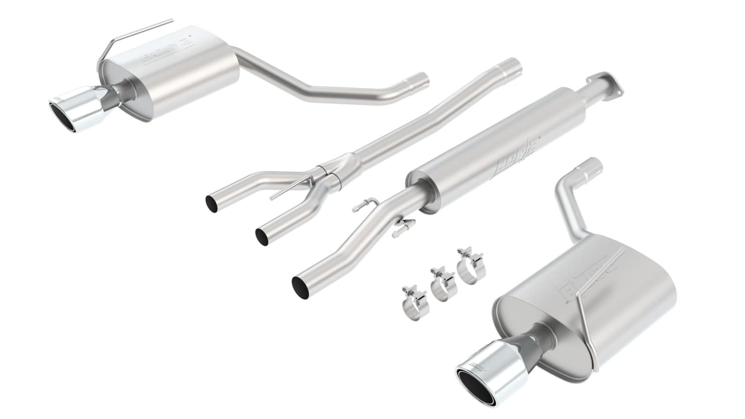 Borla - 140386 - Exhaust System Kit image 1