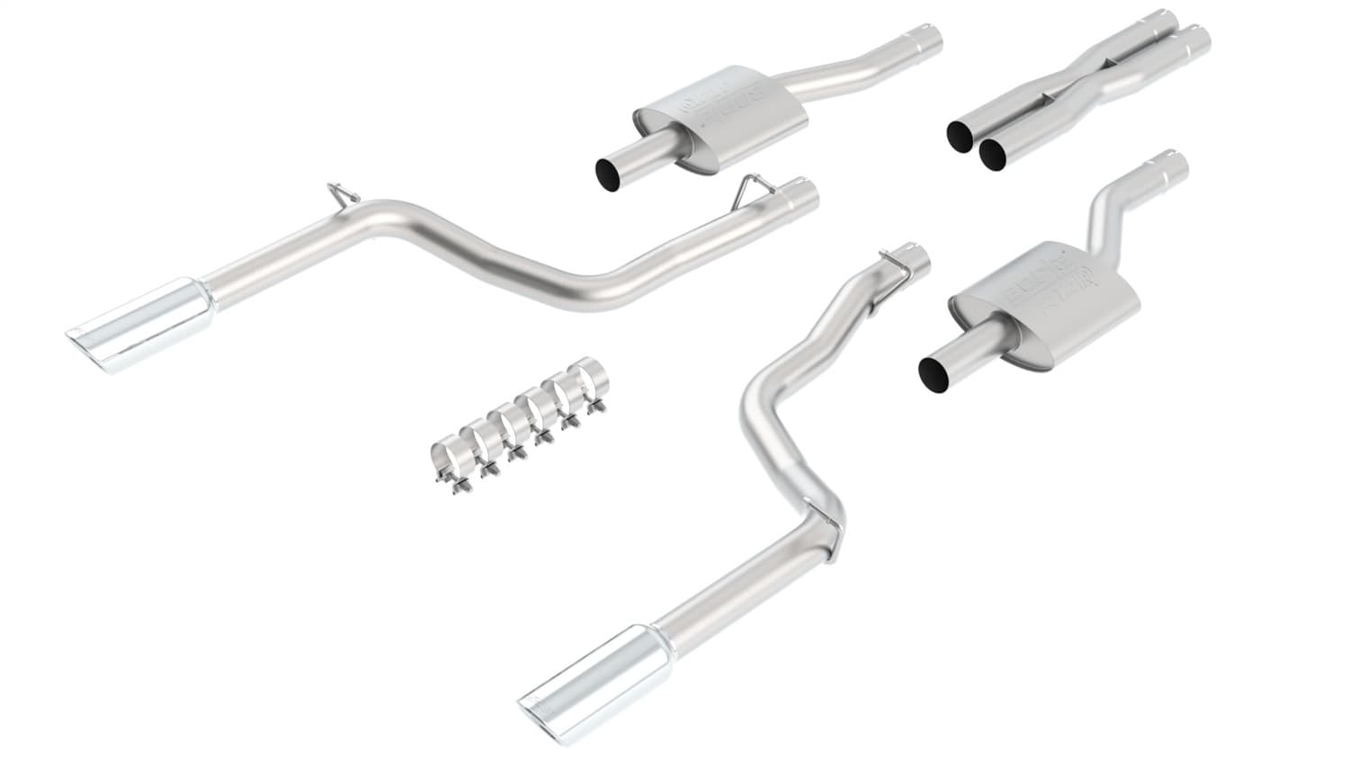 Borla - 140407 - Exhaust System Kit image 1