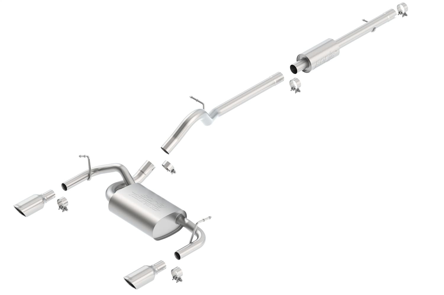 Borla - 140459 - Exhaust System Kit image 1