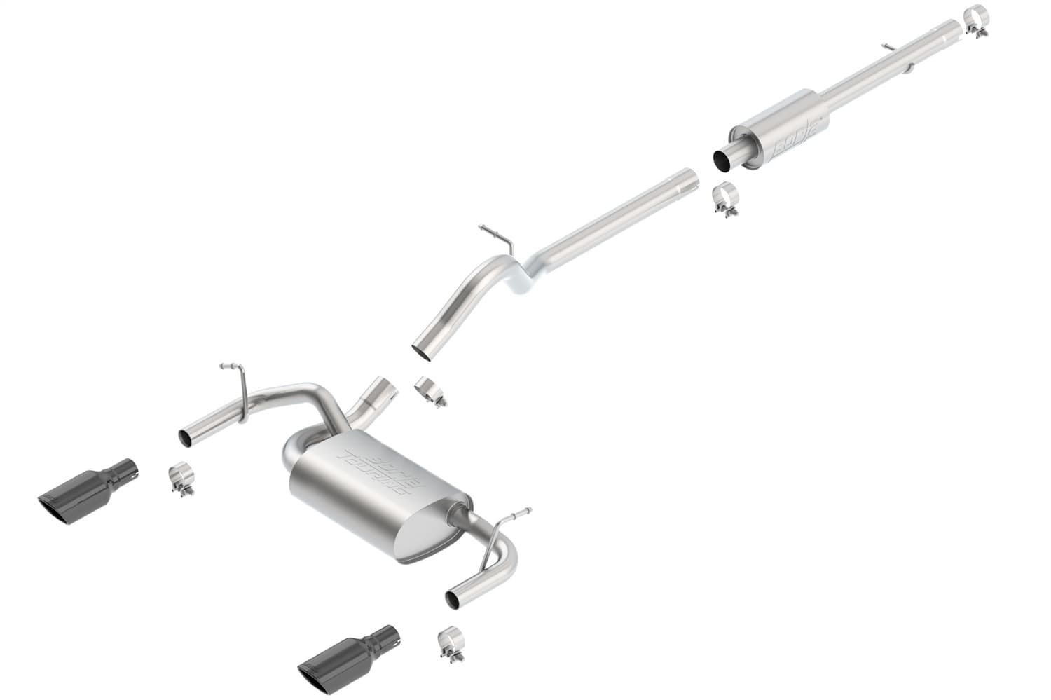 Borla - 140459BC - Exhaust System Kit image 1