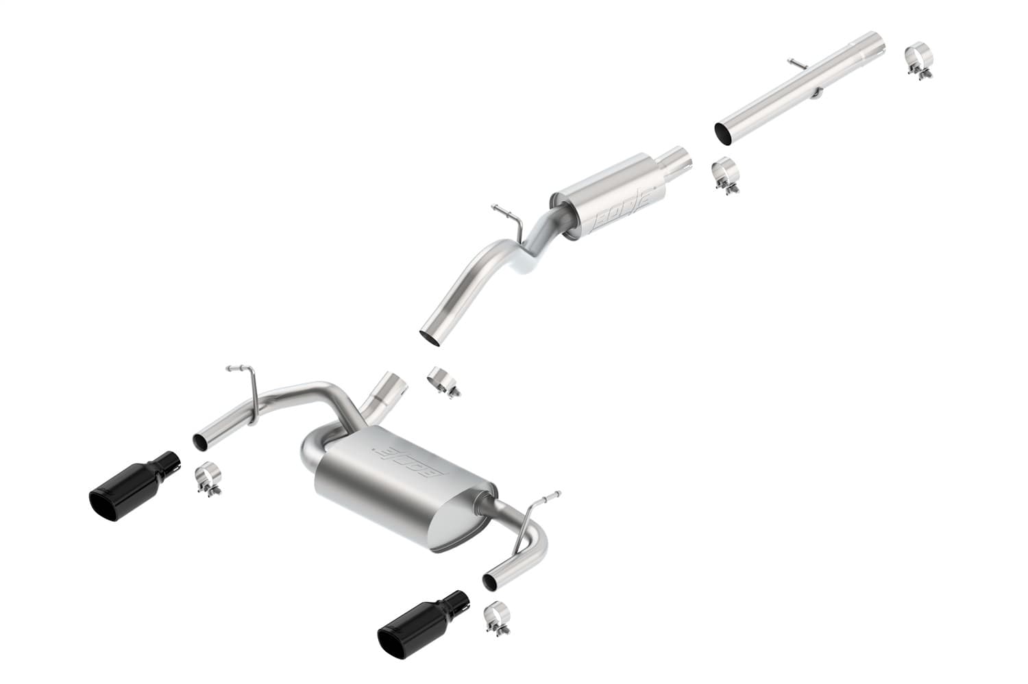 Borla - 140460BC - Exhaust System Kit image 1