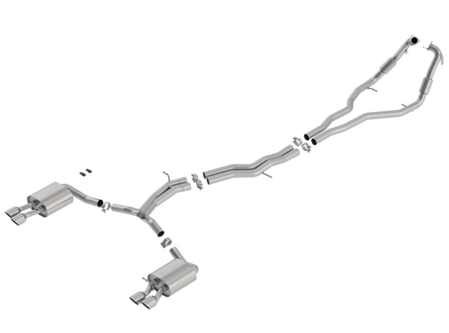 Borla - 140749SB - Exhaust System Kit image 1