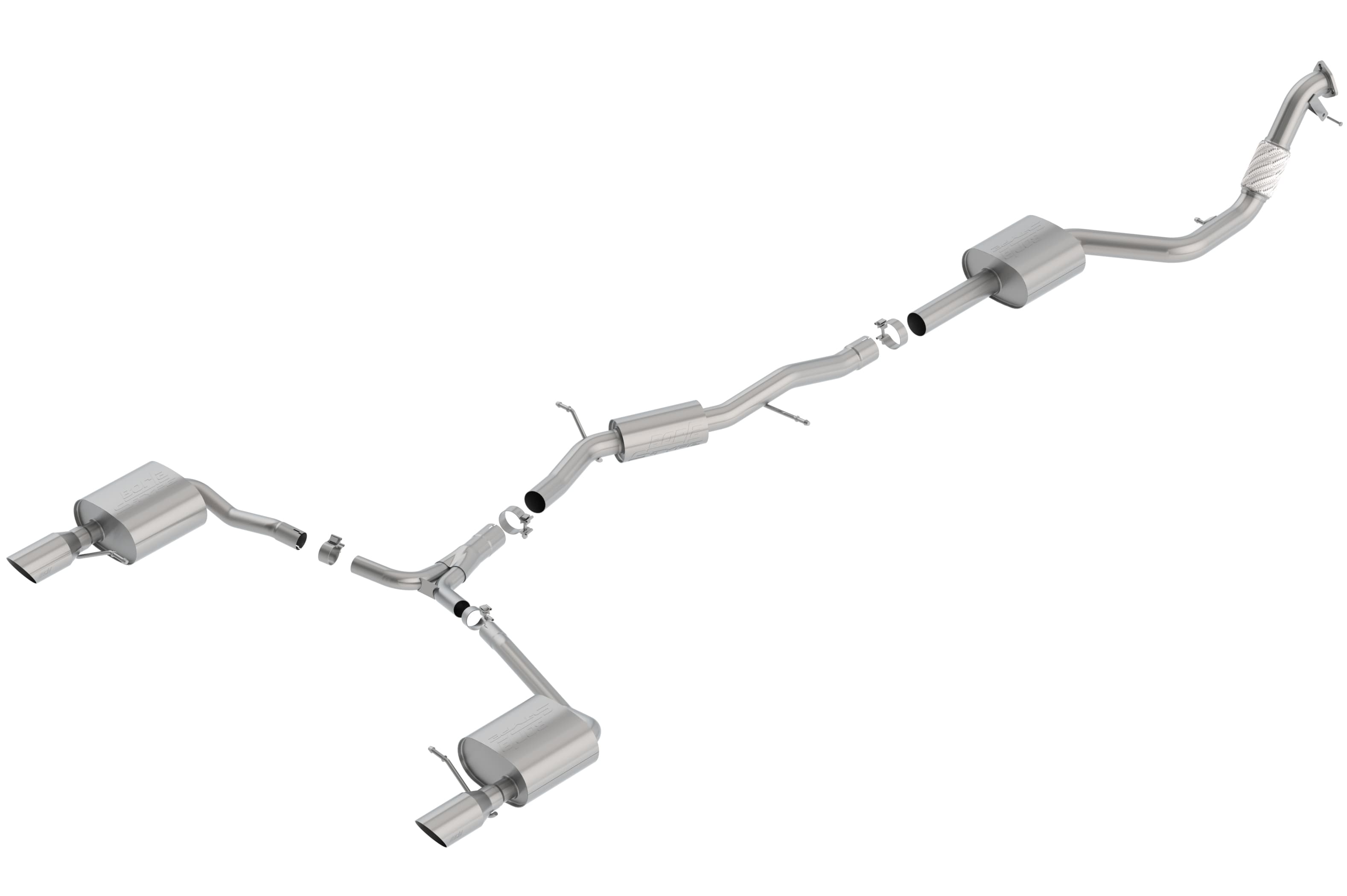 Borla - 140759SB - Exhaust System Kit image 1