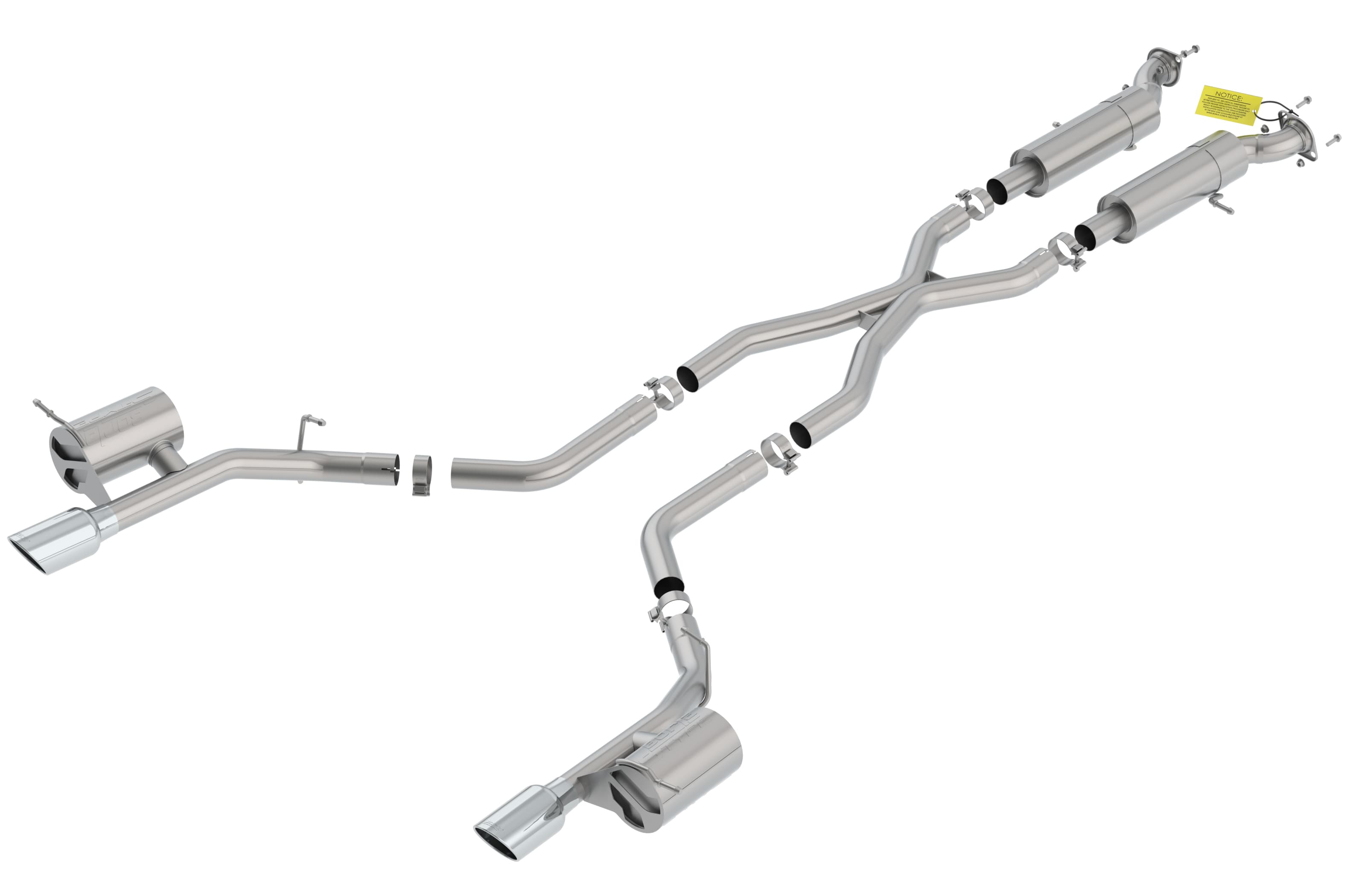 Borla - 140791 - Exhaust System Kit image 1
