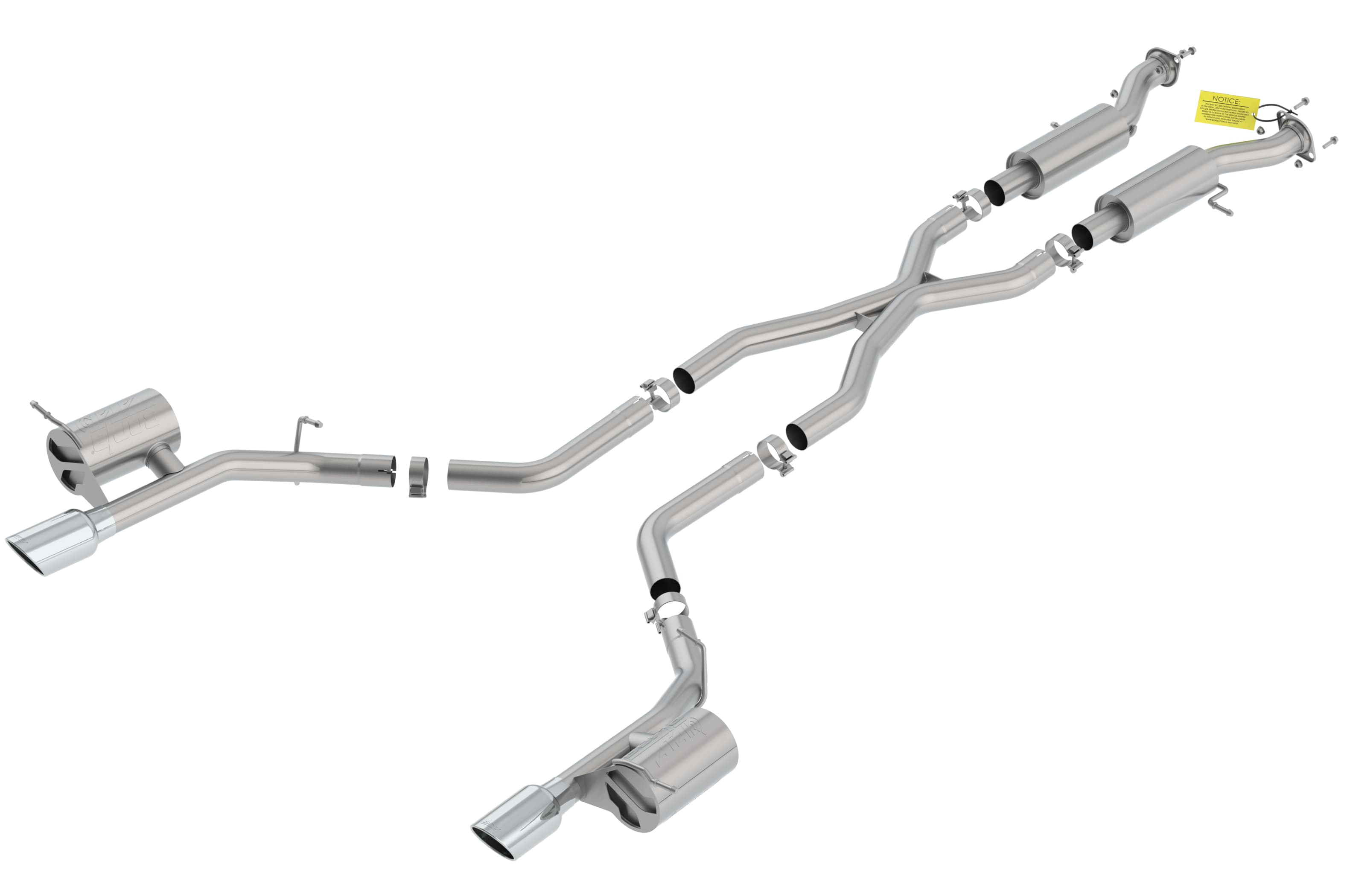Borla - 140792 - Exhaust System Kit image 1