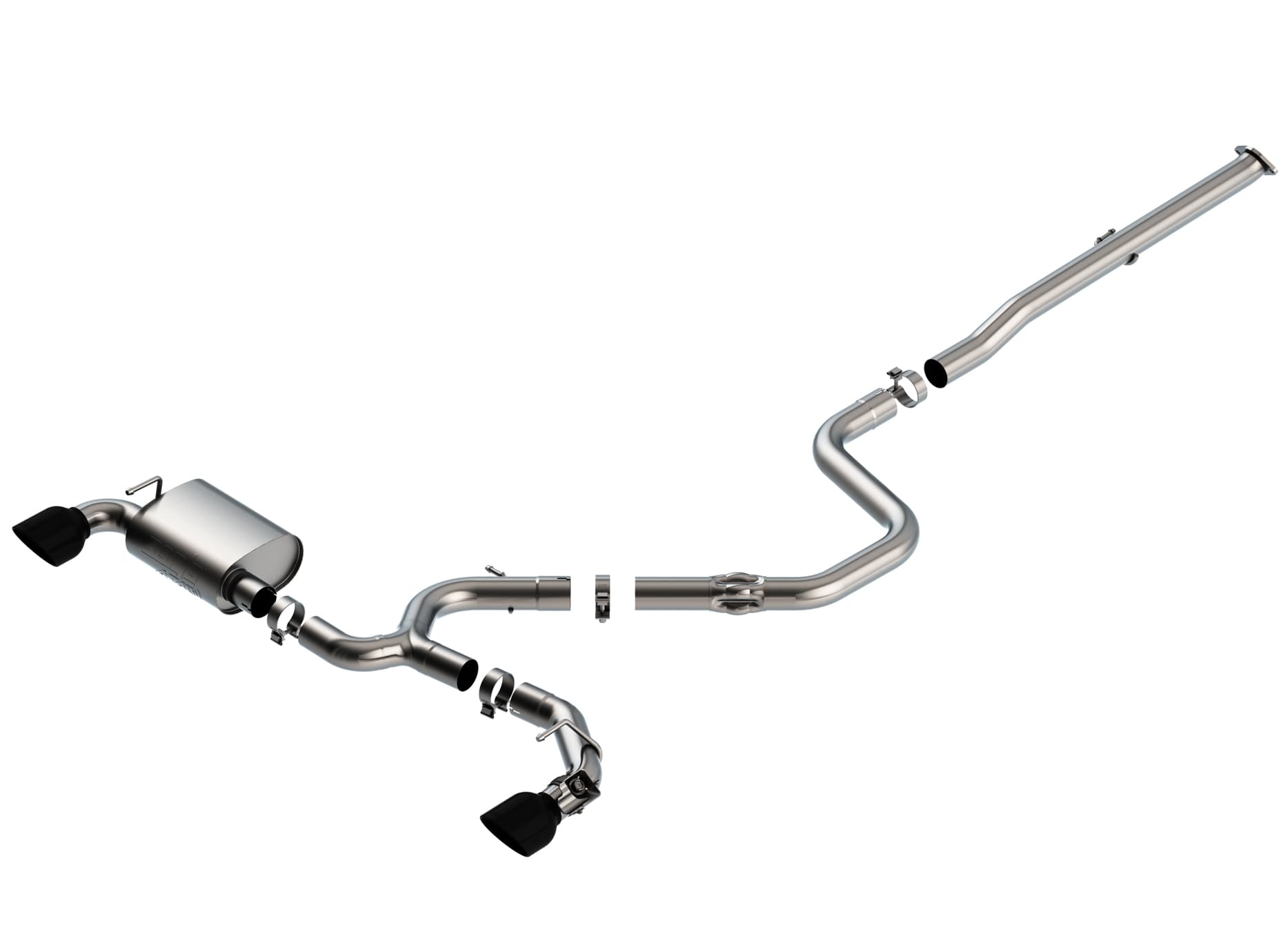 Borla - 140832BC - Exhaust System Kit image 1