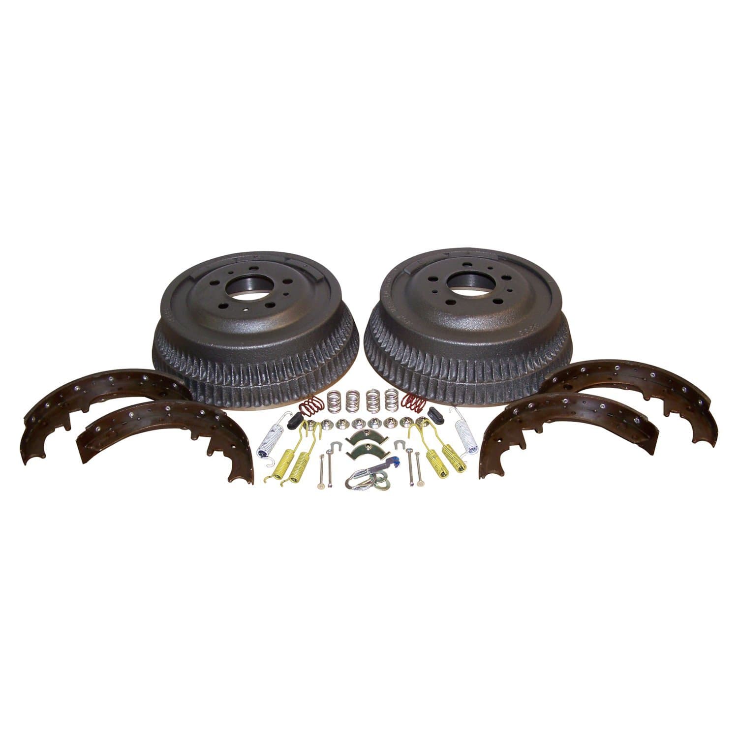 Crown Automotive Jeep Replacement - 52001151K - Rear - Drum Brake Shoe and Drum Kit image 1