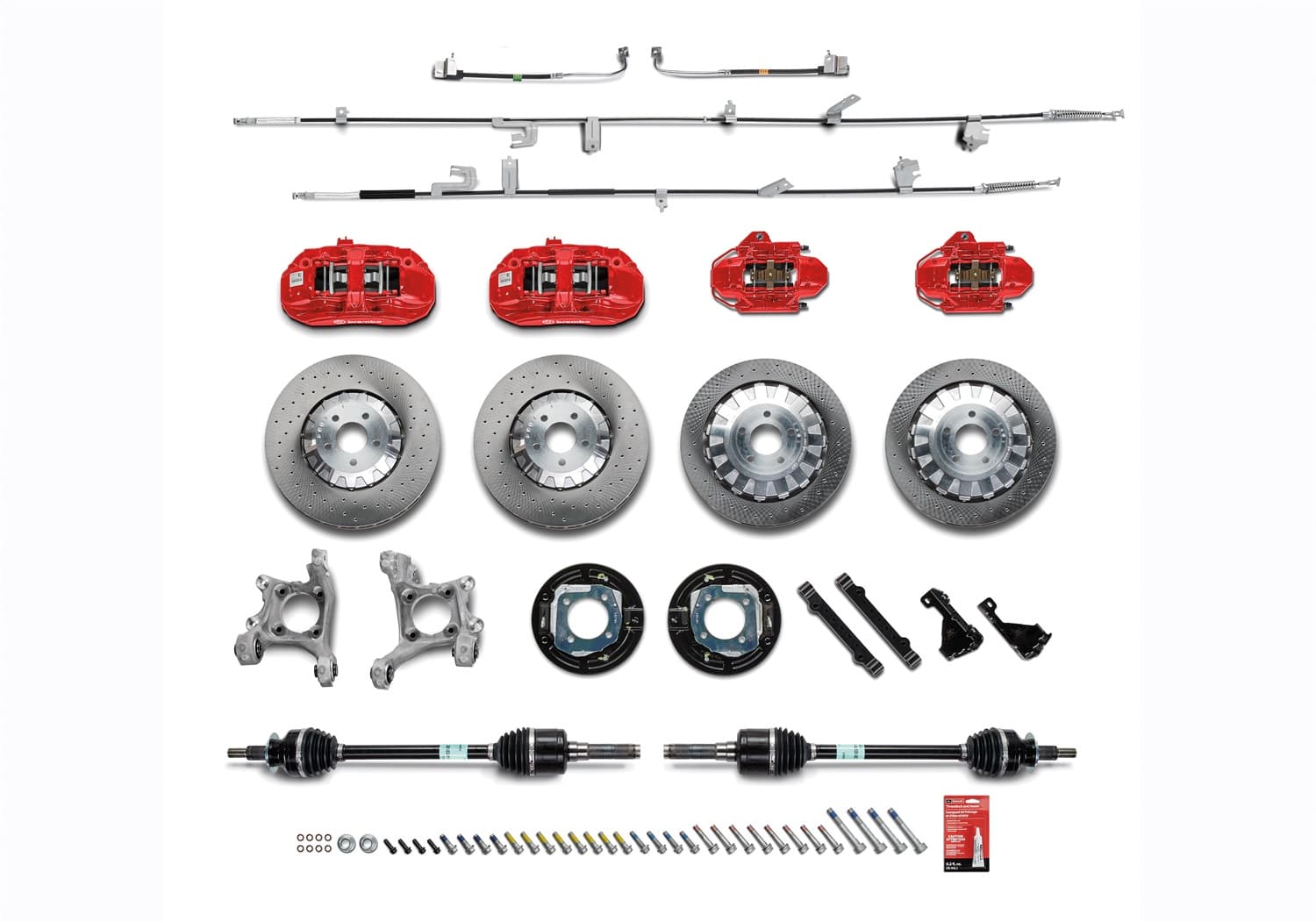 Ford Performance Parts - M-2300-Y - Disc Brake Upgrade Kit image 3