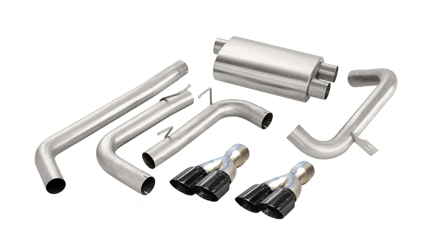 Corsa Performance - 14143BLK - Exhaust System Kit image 1