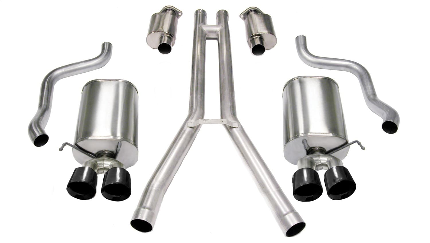 Corsa Performance - 14156BLK - Exhaust System Kit image 1
