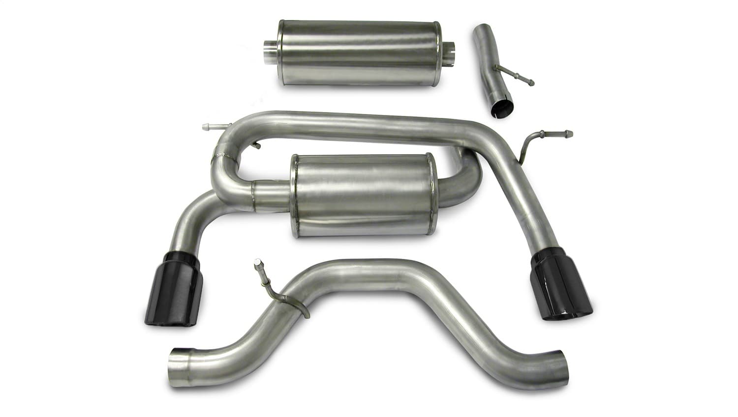 Corsa Performance - 14212BLK - Exhaust System Kit image 1