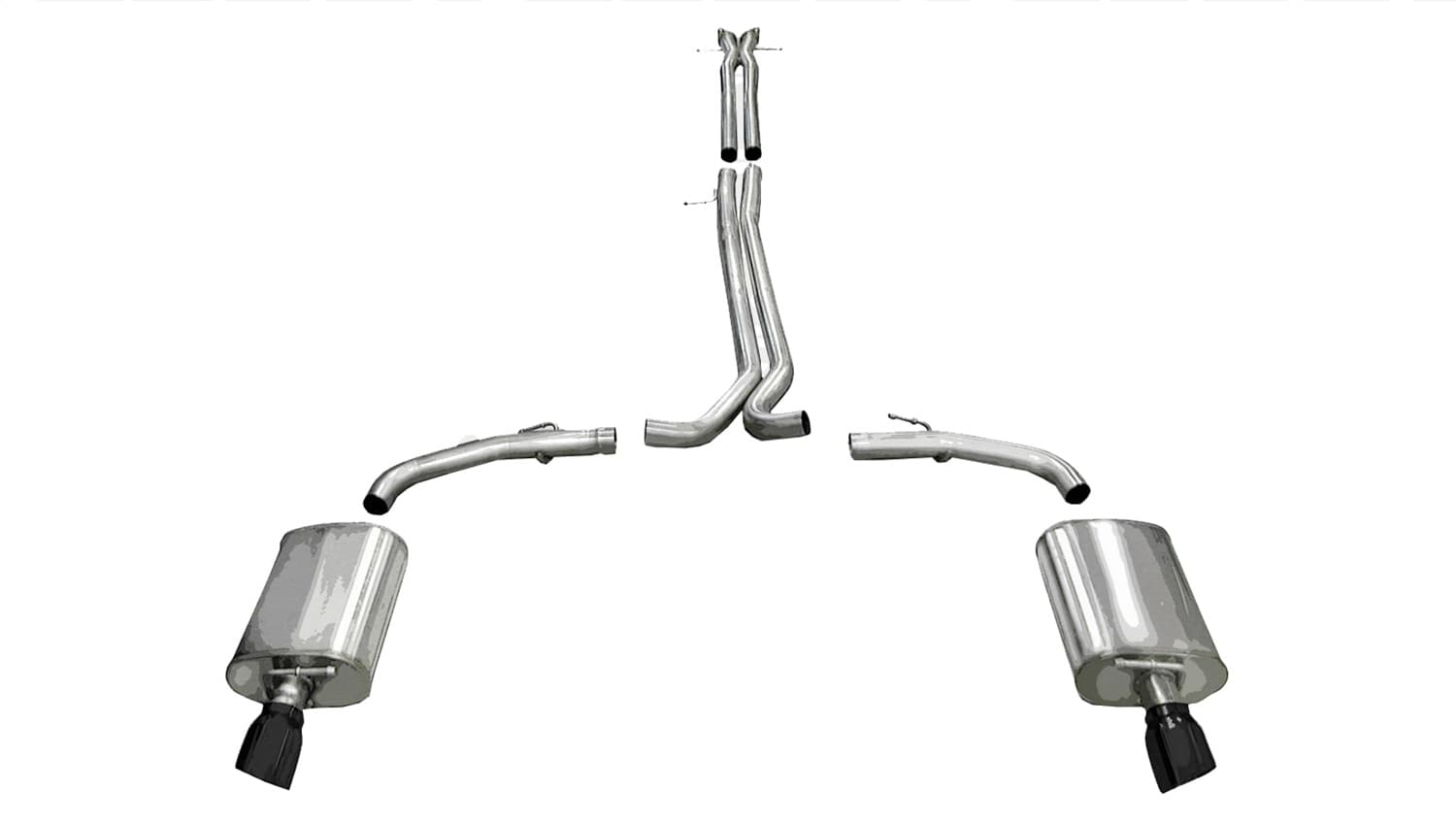 Corsa Performance - 14315BLK - Exhaust System Kit image 1