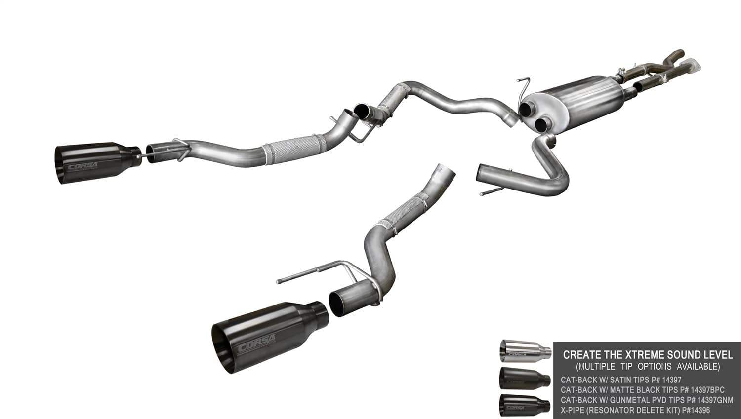 Corsa Performance - 14396 - Exhaust Resonator image 3