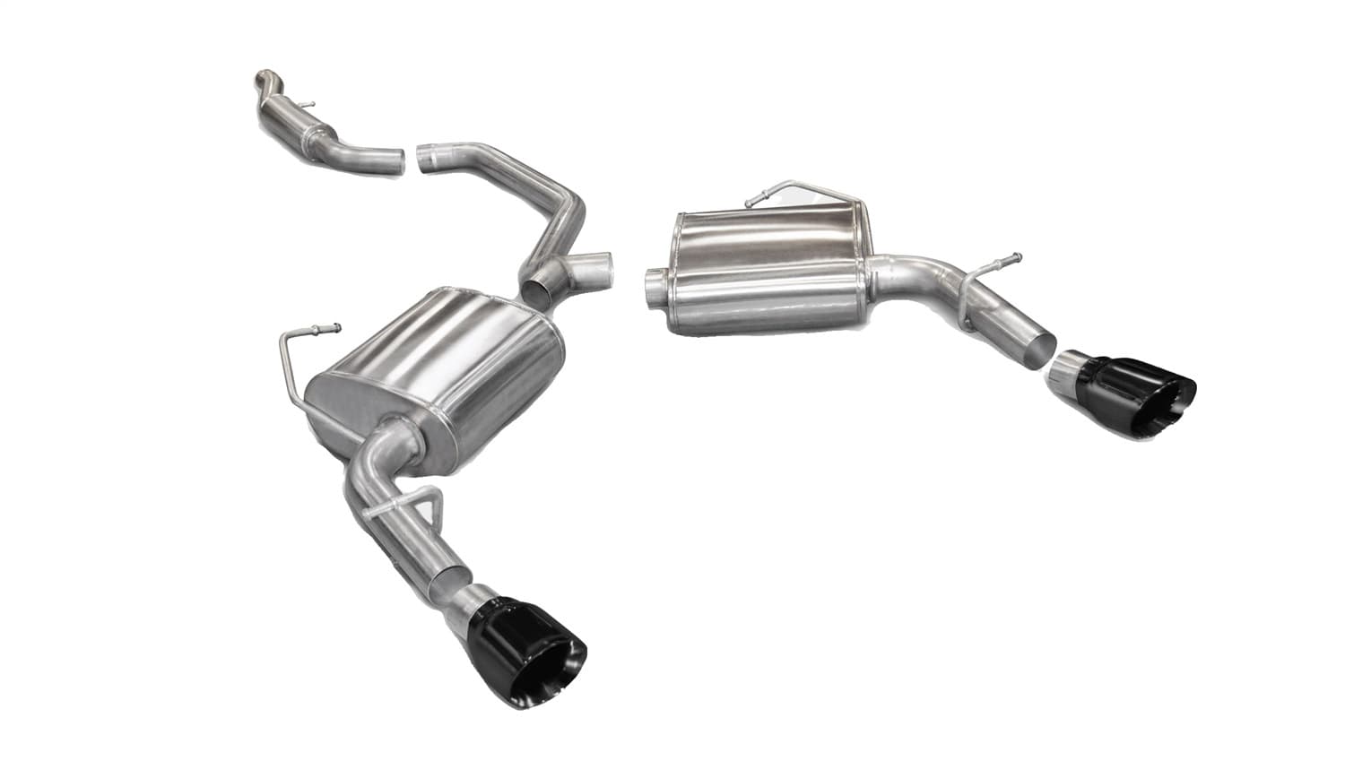 Corsa Performance - 14413BLK - Exhaust System Kit image 1