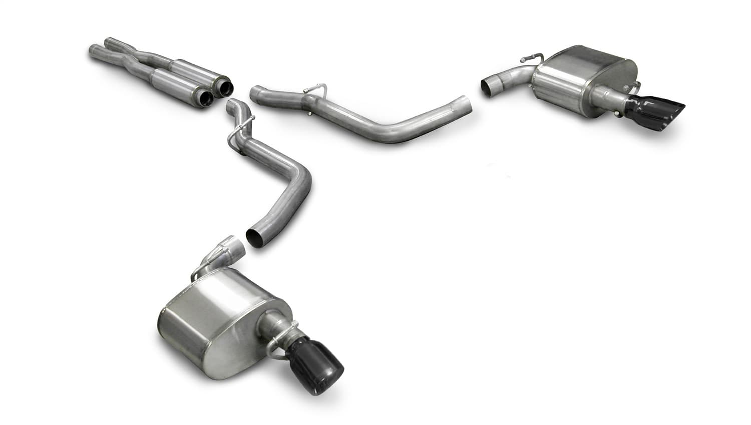 Corsa Performance - 14440BLK - Exhaust System Kit image 1
