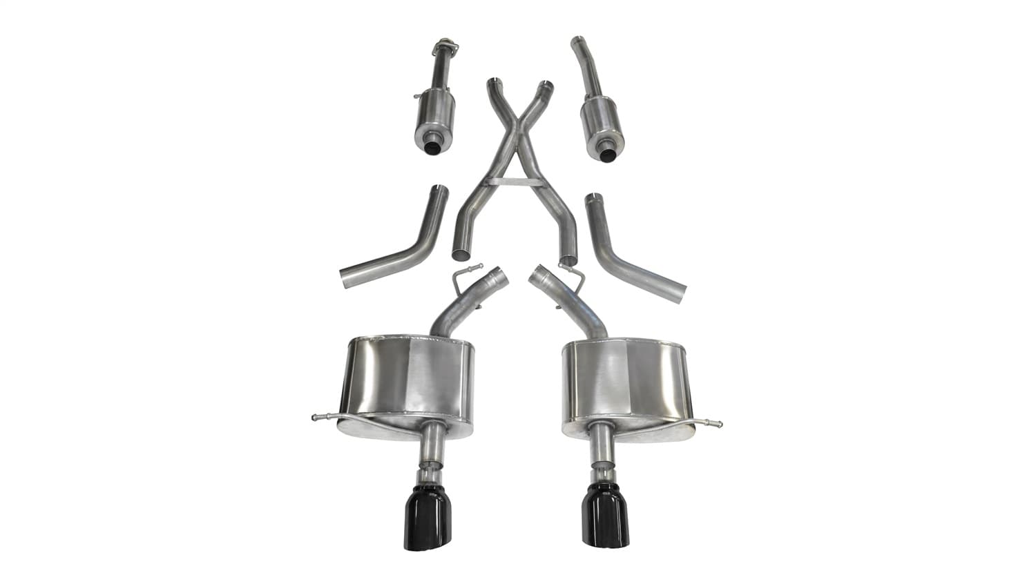 Corsa Performance - 14459BLK - Exhaust System Kit image 1