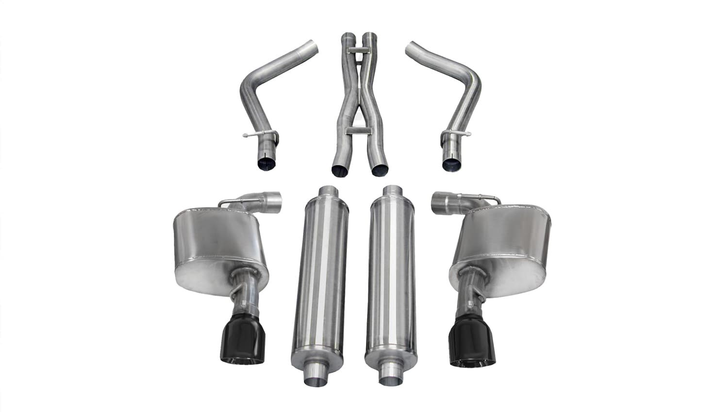 Corsa Performance - 14464BLK - Exhaust System Kit image 1