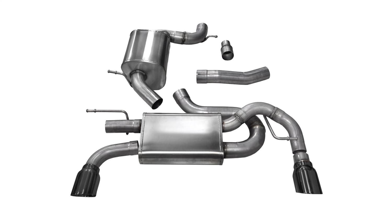 Corsa Performance - 14491BLK - Exhaust System Kit image 1
