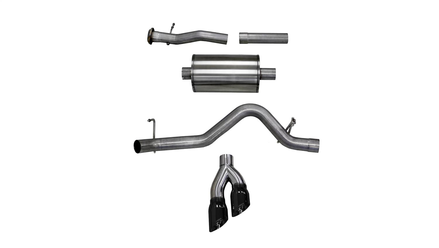 Corsa Performance - 14745BLK - Exhaust System Kit image 1