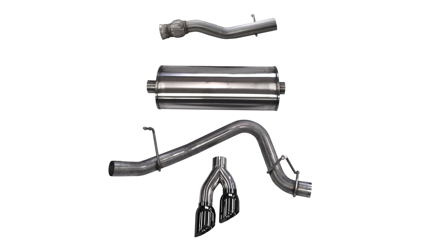 Corsa Performance - 14749BLK - Exhaust System Kit image 1