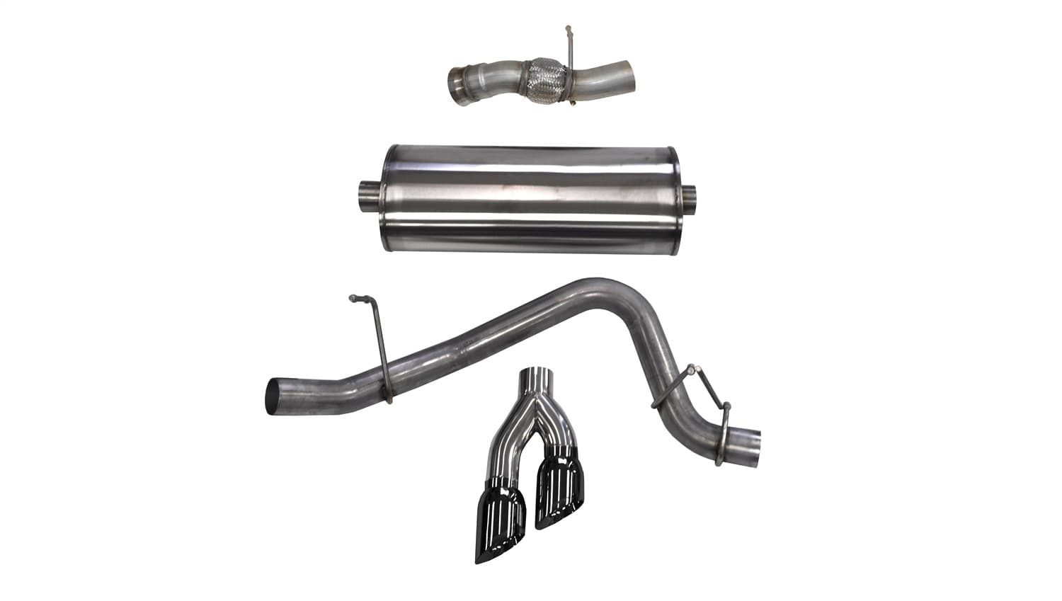 Corsa Performance - 14826BLK - Exhaust System Kit image 1