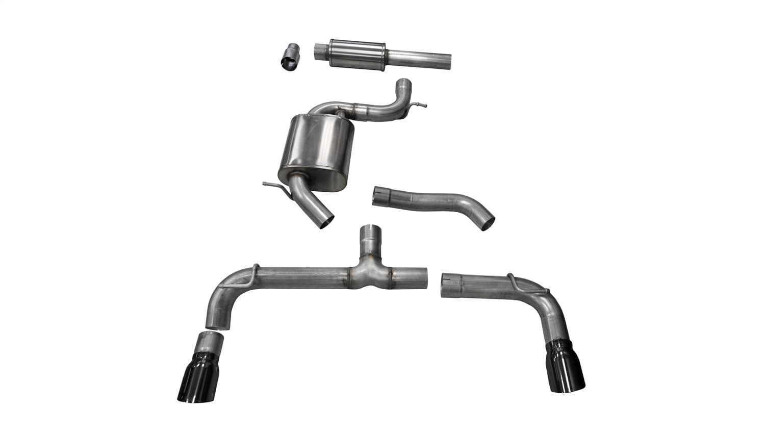 Corsa Performance - 14834BLK - Exhaust System Kit image 1