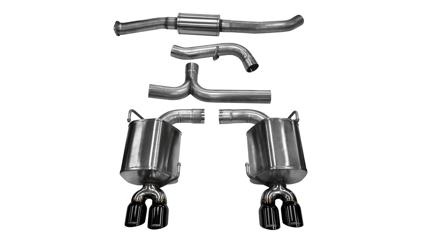 Corsa Performance - 14863BLK - Exhaust System Kit image 1