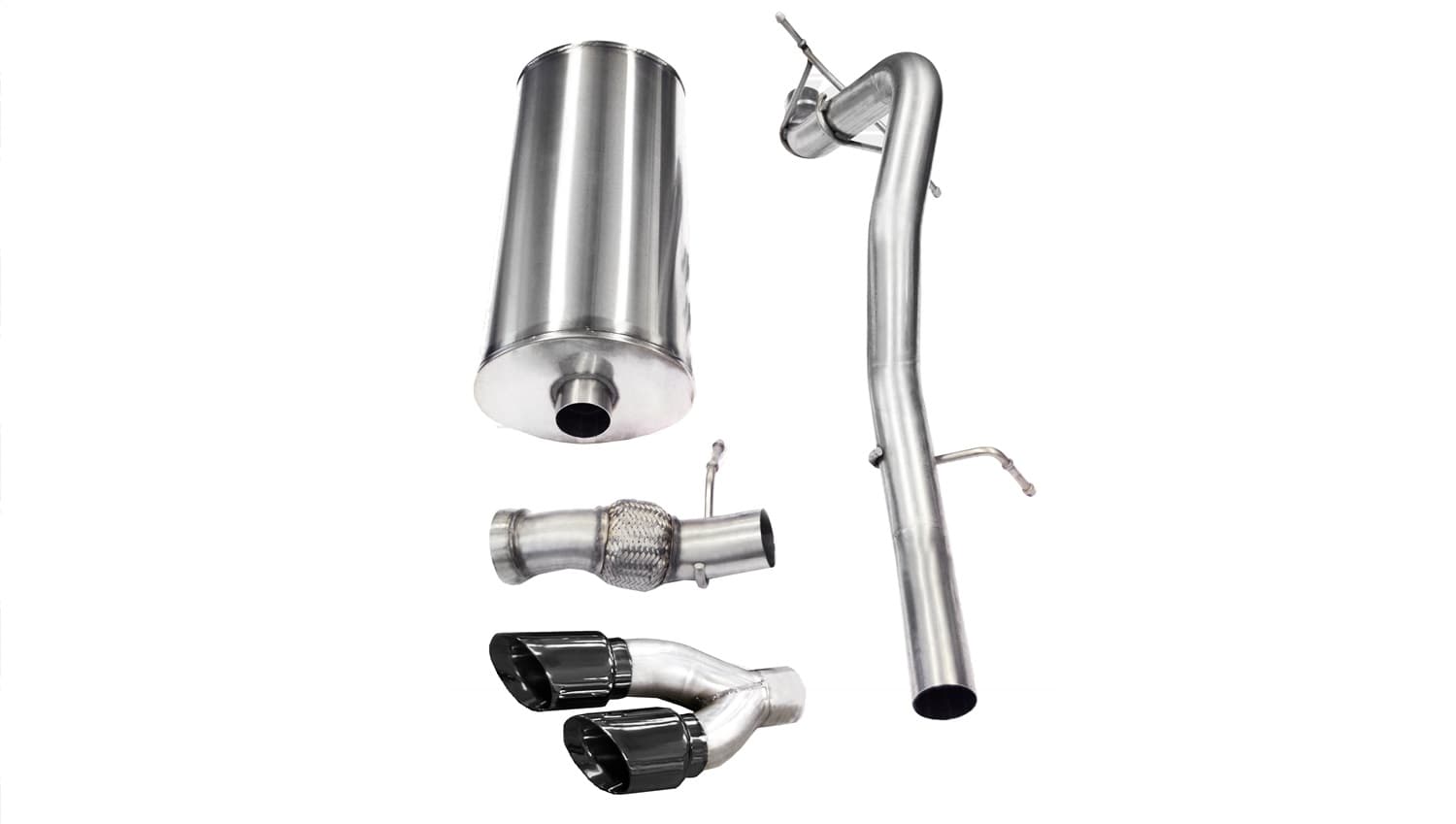 Corsa Performance - 14878BLK - Exhaust System Kit image 1