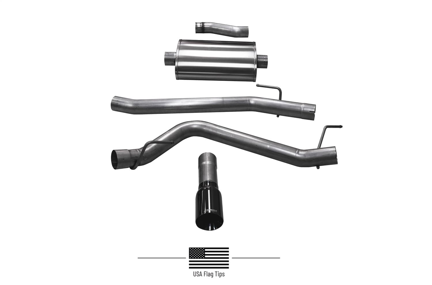 Corsa Performance - 21060BLKUSA - Exhaust System Kit image 1