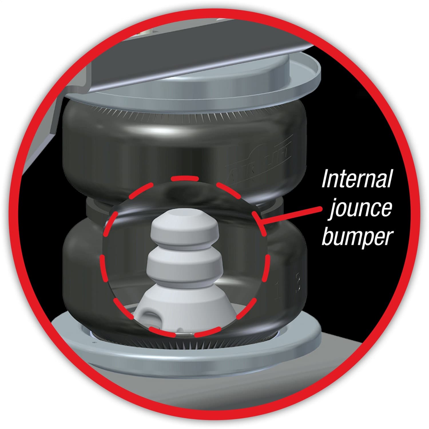 Air Lift - 84201 - Rear - Suspension Air Bag / Bellows image 3