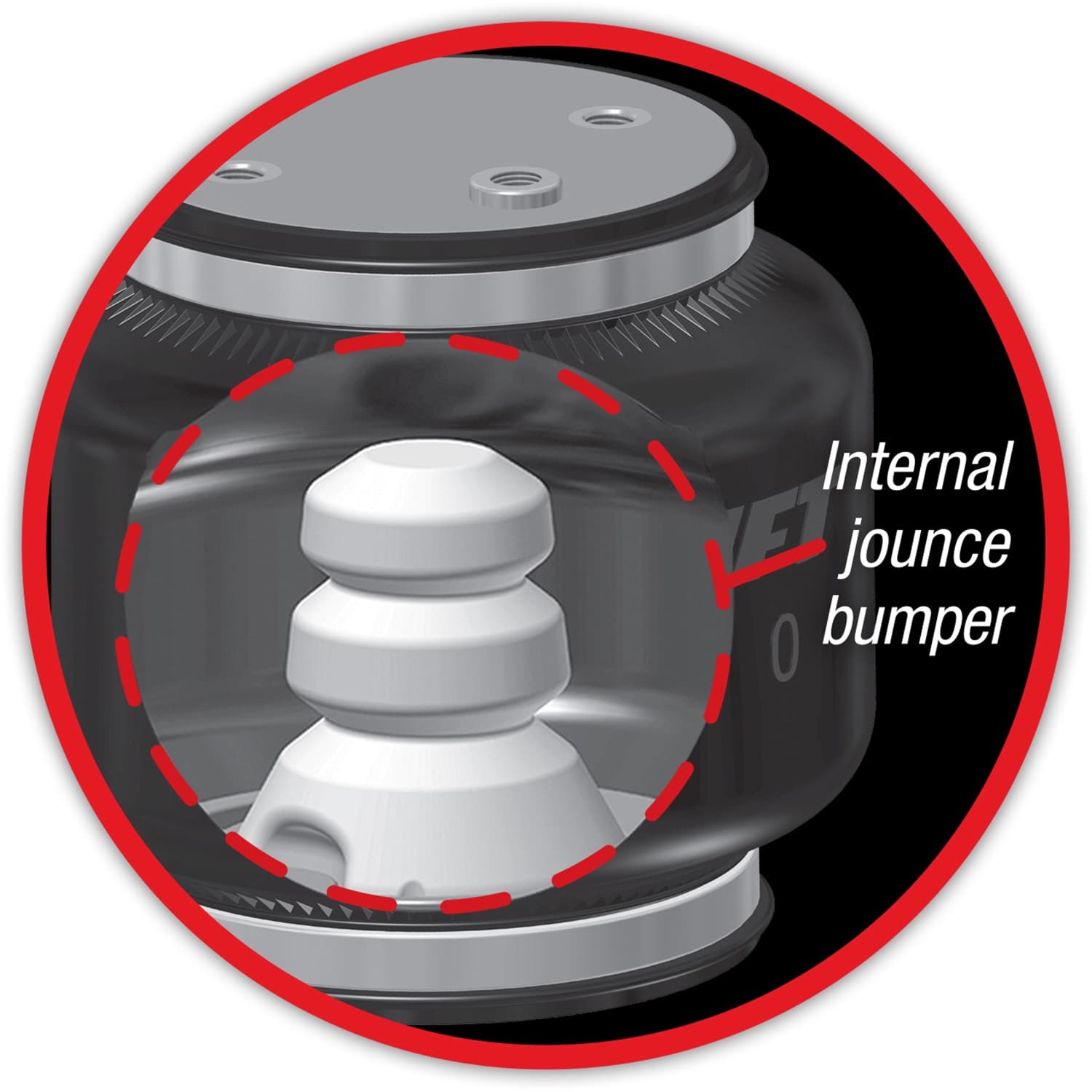 Air Lift - 84252 - Front - Suspension Air Bag / Bellows image 3