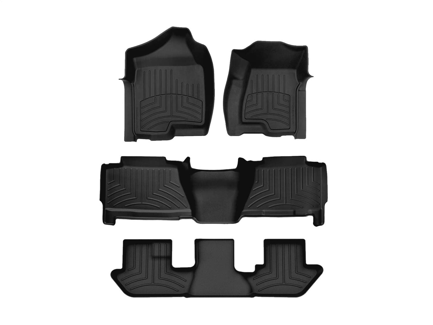 Weathertech - 440031IM-44061-2-4IM - Front Rear and Third Row - Floor Mat Set image 1