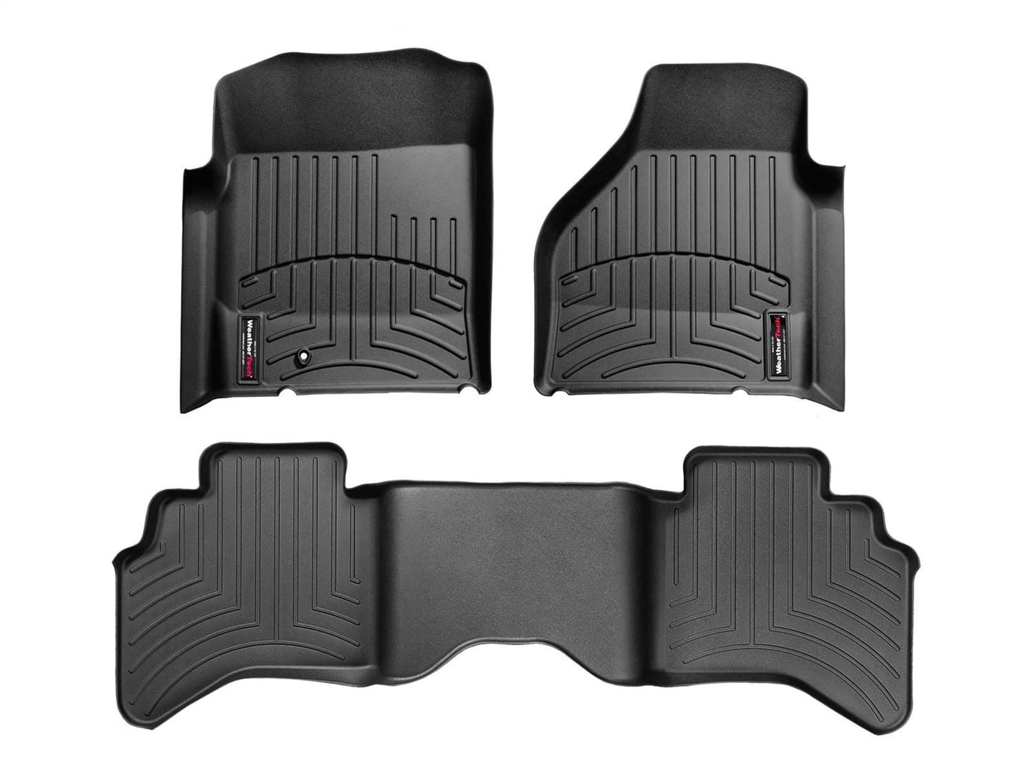 Weathertech - 44004-1-2 - Front and Rear - Floor Mat Set image 1