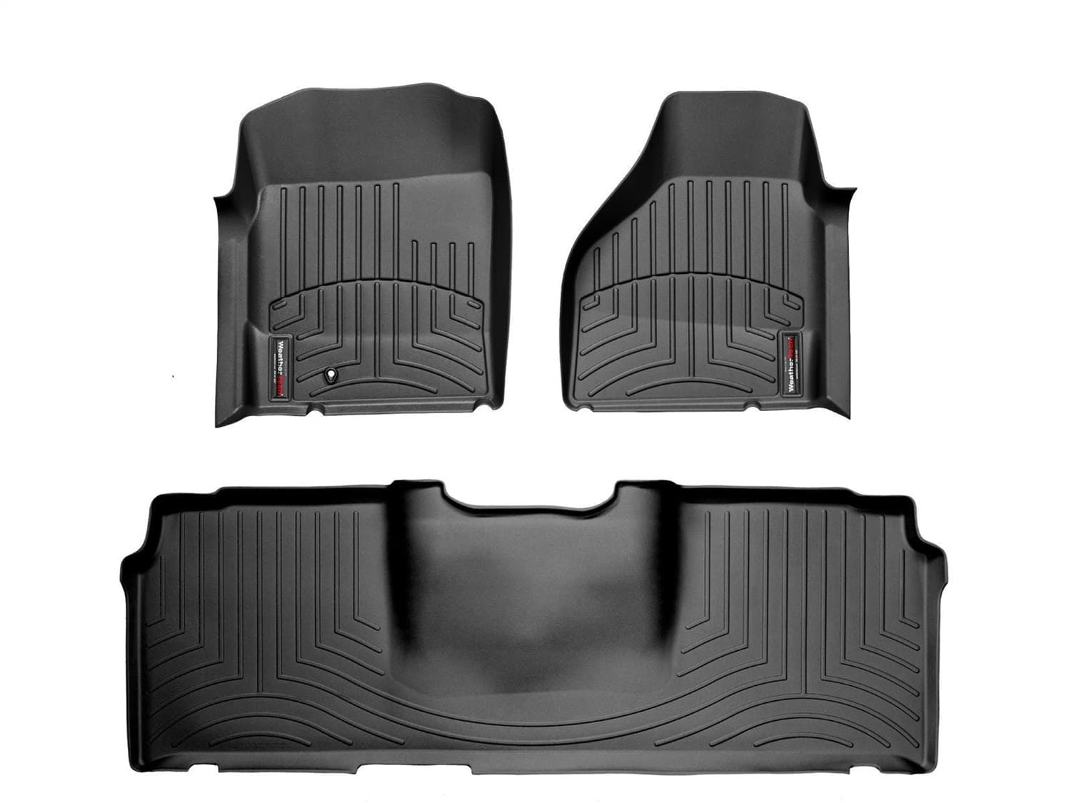 Weathertech - 44012-1-3 - Front and Rear - Floor Mat Set image 1