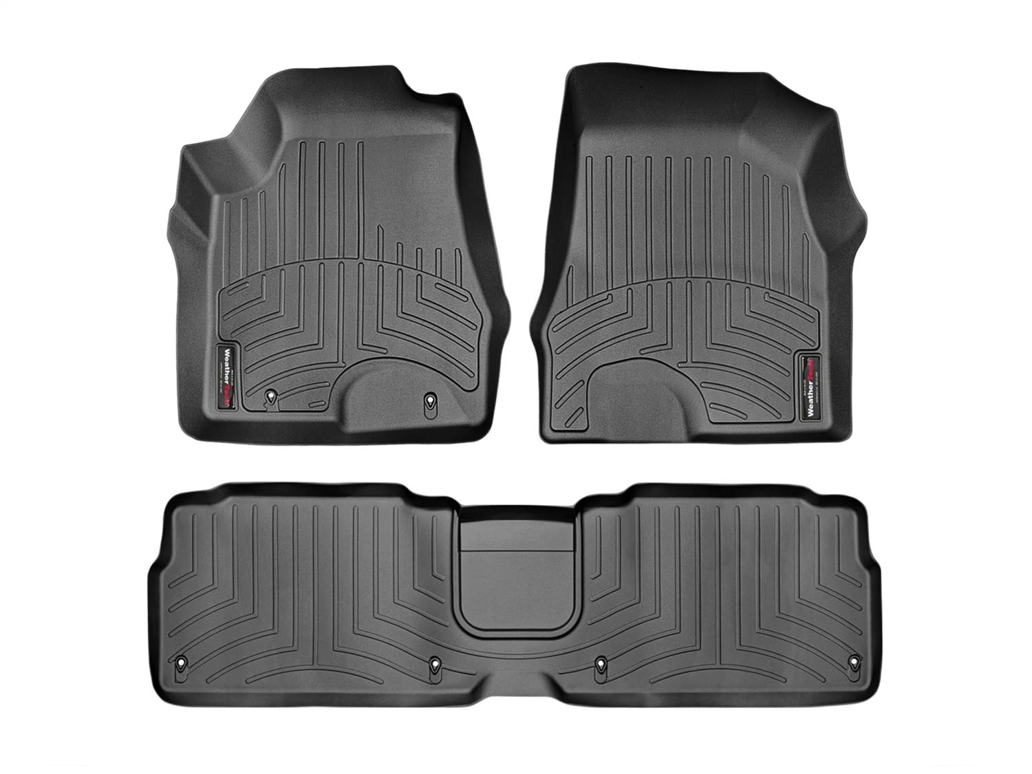 Weathertech - 44014-1-2 - Front and Rear - Floor Mat Set image 1