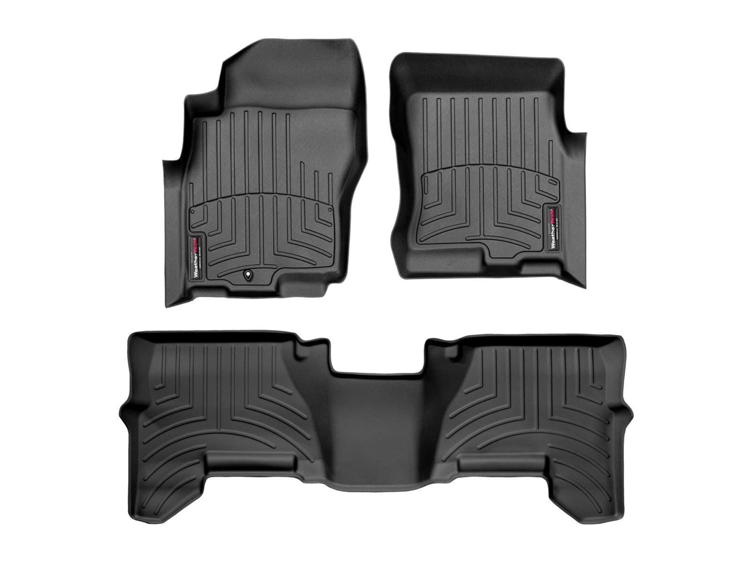 Weathertech - 44033-1-2 - Front and Rear - Floor Mat Set image 1