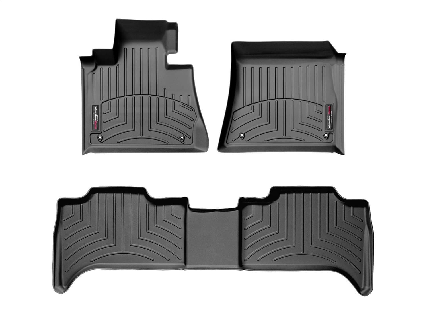 Weathertech - 44040-1-2 - Front and Rear - Floor Mat Set image 1