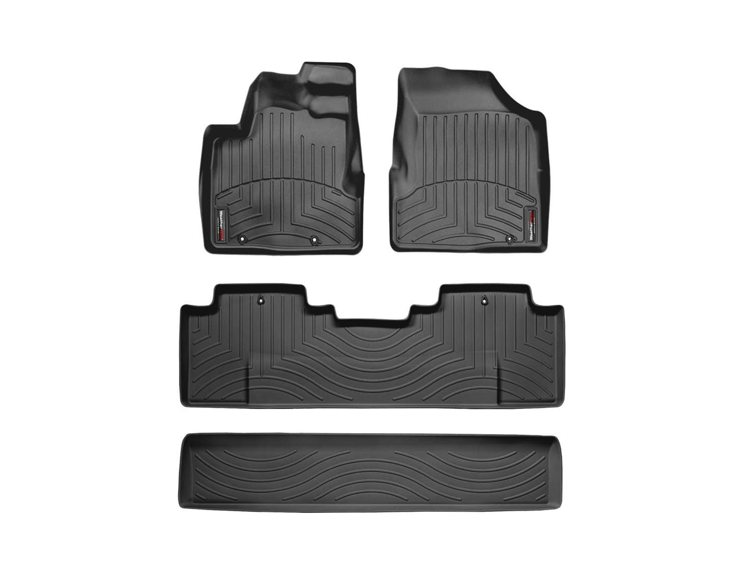 Weathertech - 44050-1-2 - Front and Rear - Floor Mat Set image 1