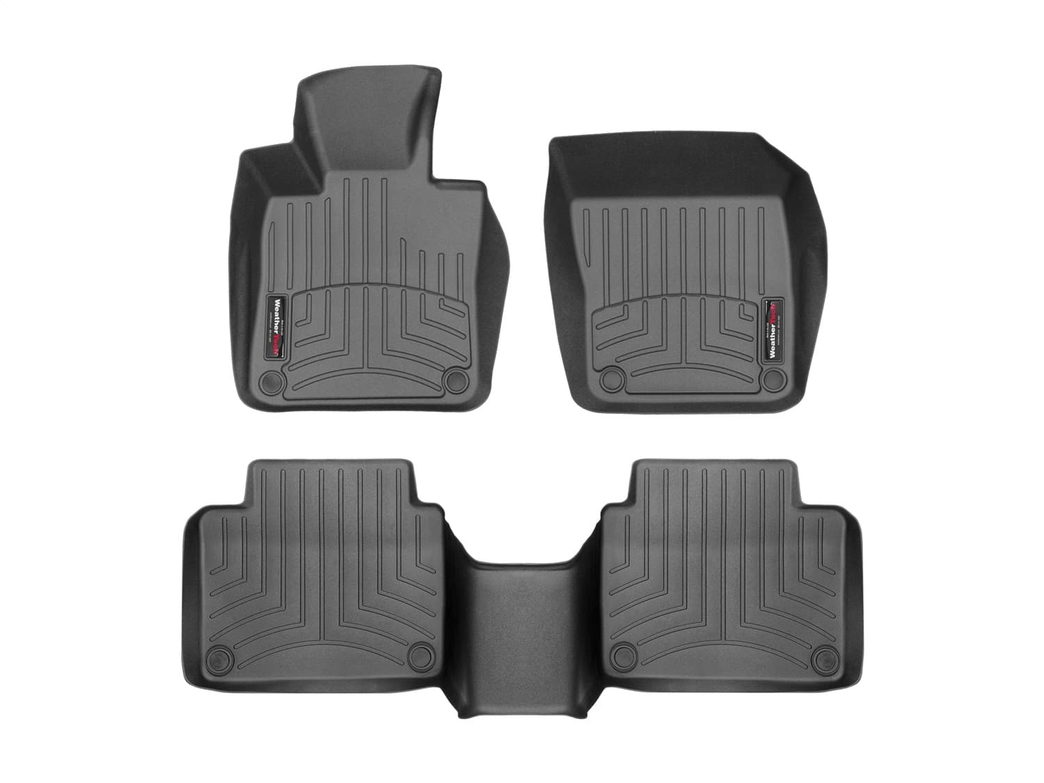 Weathertech - 441018-1-2 - Front and Rear - Floor Mat Set image 1
