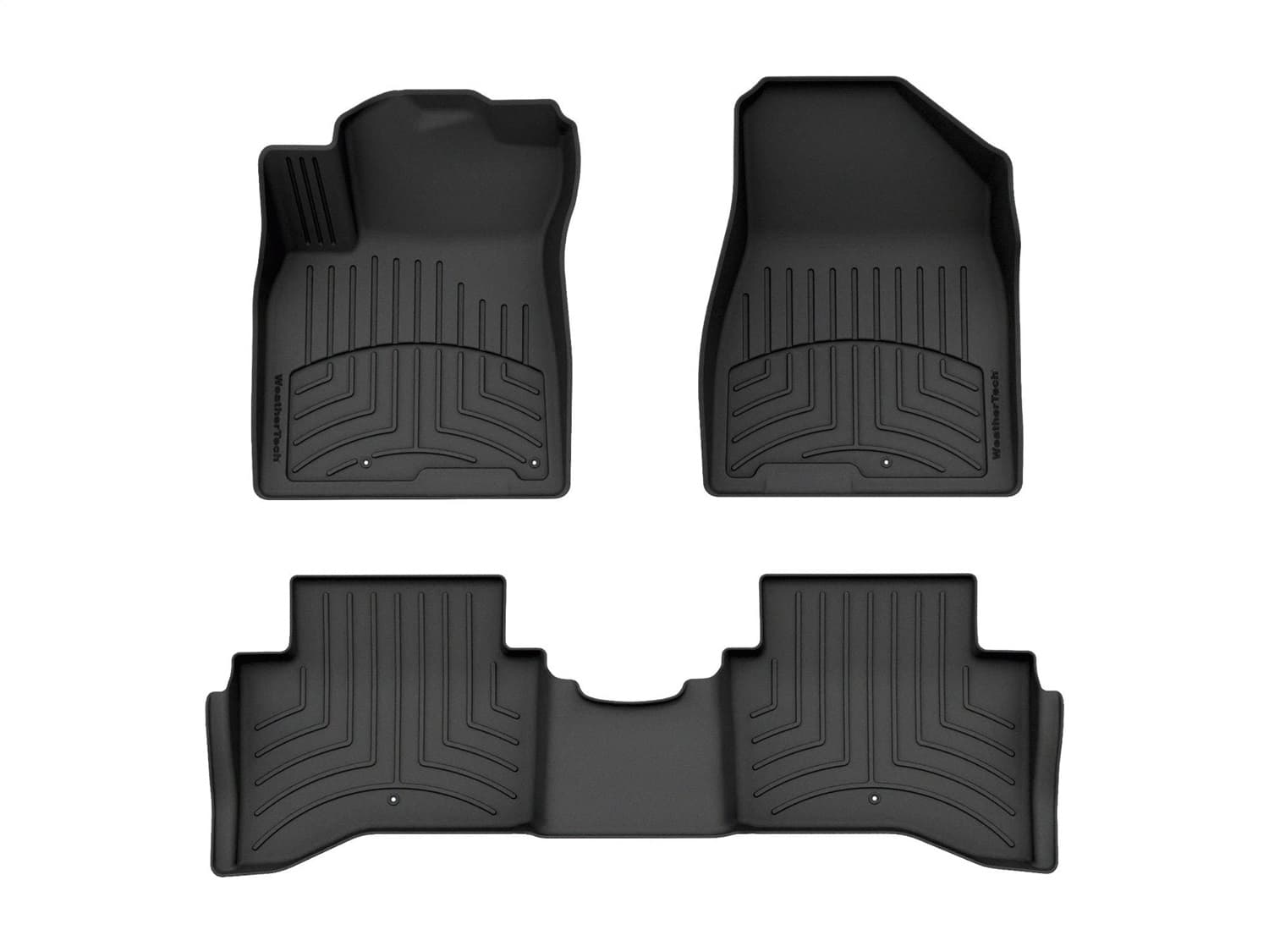 Weathertech - 441036-1-3IM - Front and Rear - Floor Mat Set image 1