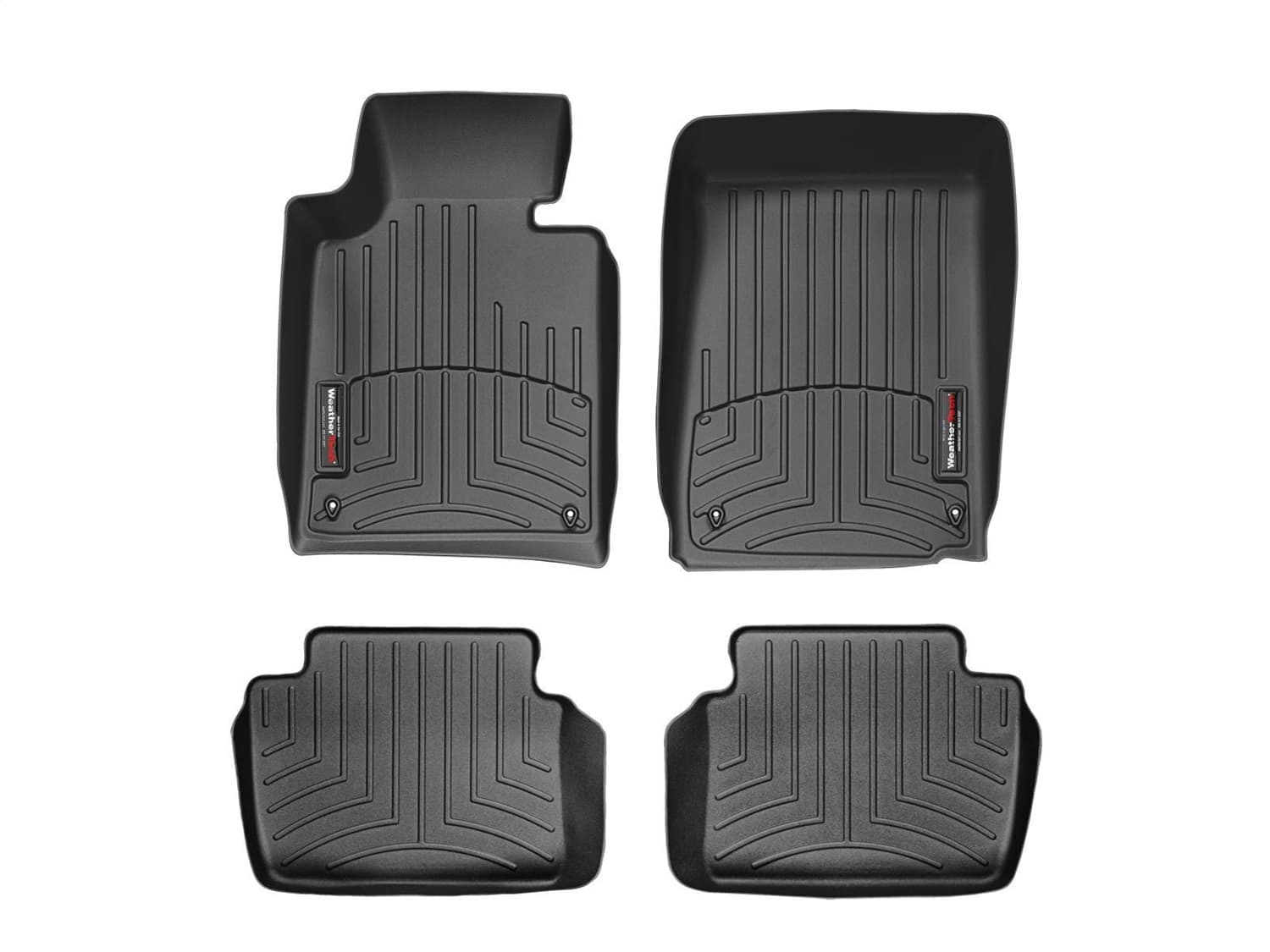 Weathertech - 441061-441272 - Front and Rear - Floor Mat Set image 1