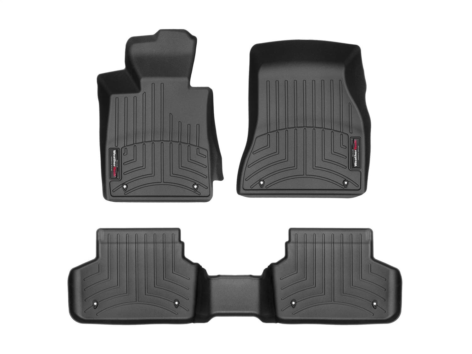 Weathertech - 441089-1-2 - Front and Rear - Floor Mat Set image 1