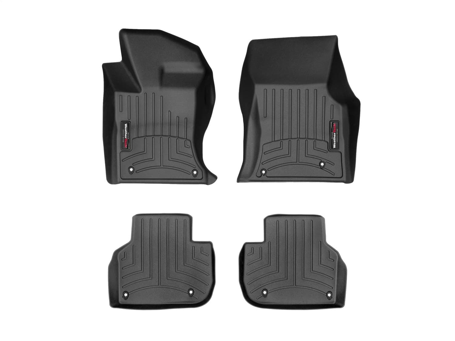 Weathertech - 4411031-4410032 - Front and Rear - Floor Mat Set image 1
